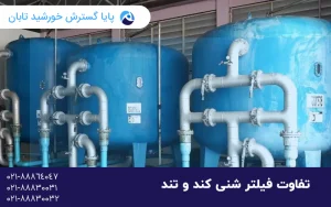 تفاوت فیلتر شنی کند و تند