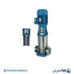 پمپ عمودی طبقاتی تمام استیل ورتکس (WORTEX) مدل MULTI VMT 8-10 پایا گسترش